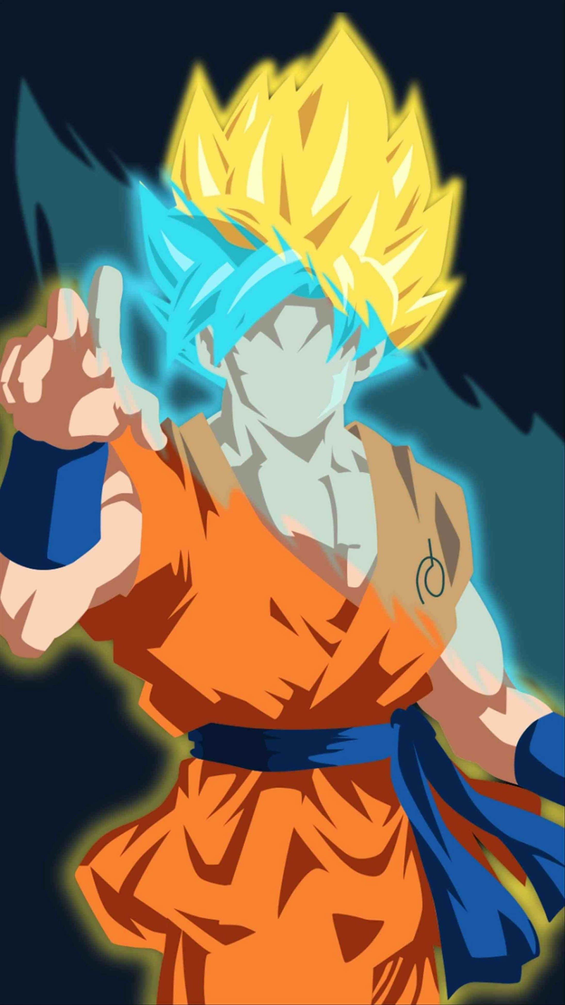 Hình nền Songoku Super Saiyan tóc vàng hừng hực khí chất